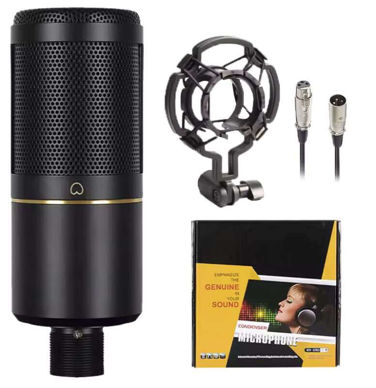 48V Phantom Power Condenser Microphone