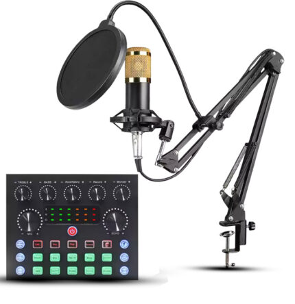 V8S Soundcard With 2 Mic Channel