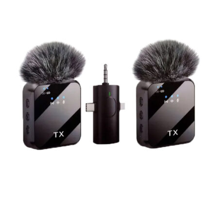 Wireless Microphone with Dual Mics
