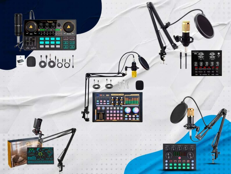 Soundcards with Condenser Microphones
