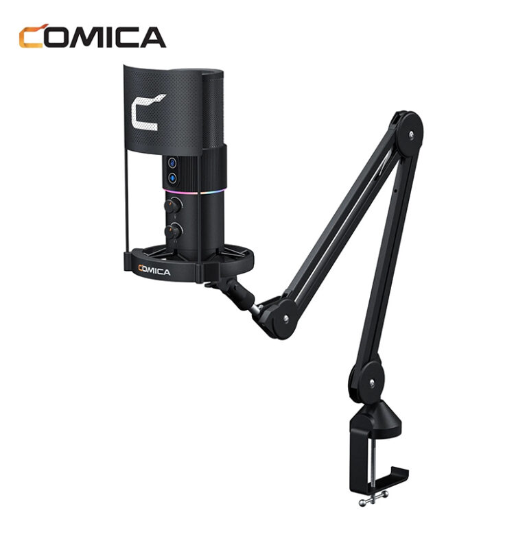 Comica-Podmic-With-Arm-Stand